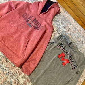 Ole Miss youth hoodie & shirt